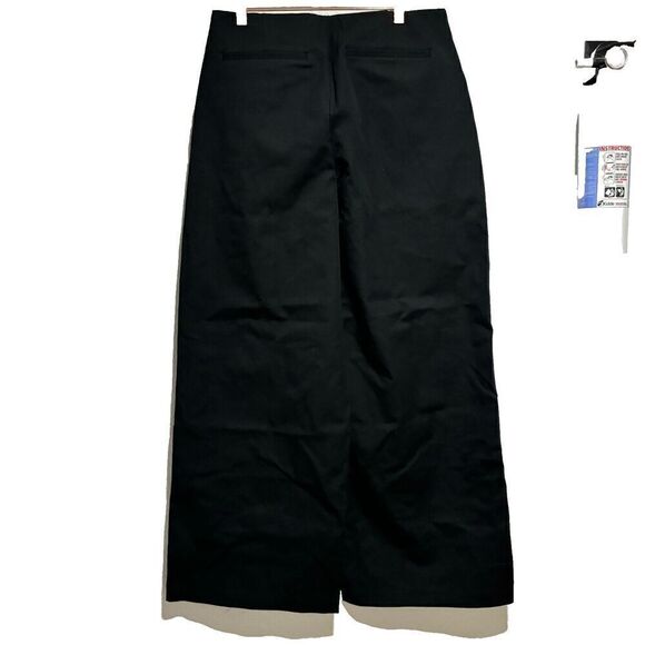 Old Navy Womens Large Wide Leg Pant High Rise Stretch Comforty‎ Black - Picture 8 of 16